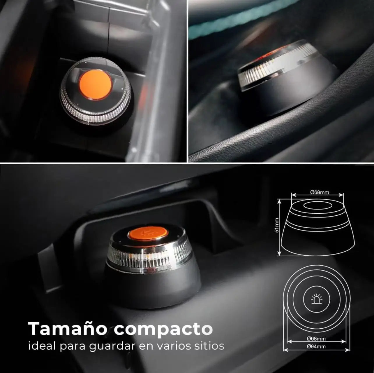 BALIZA V16 GEOLOCALIZABLE - Conectada y Certificada DGT